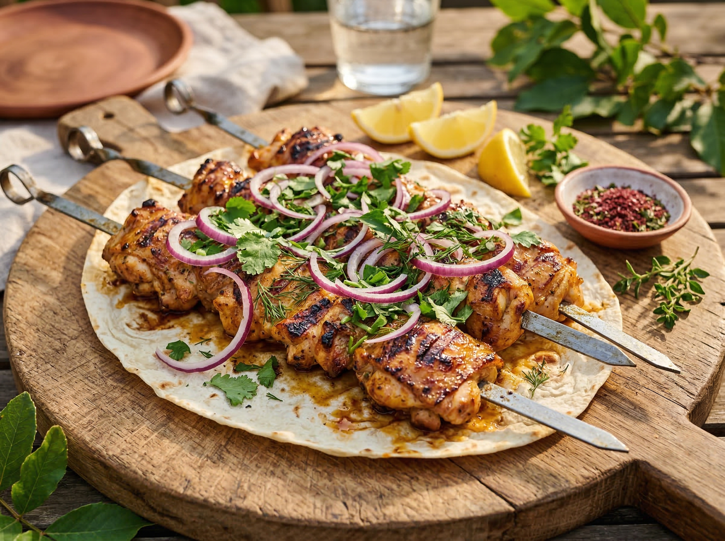 Шашлык из курицы