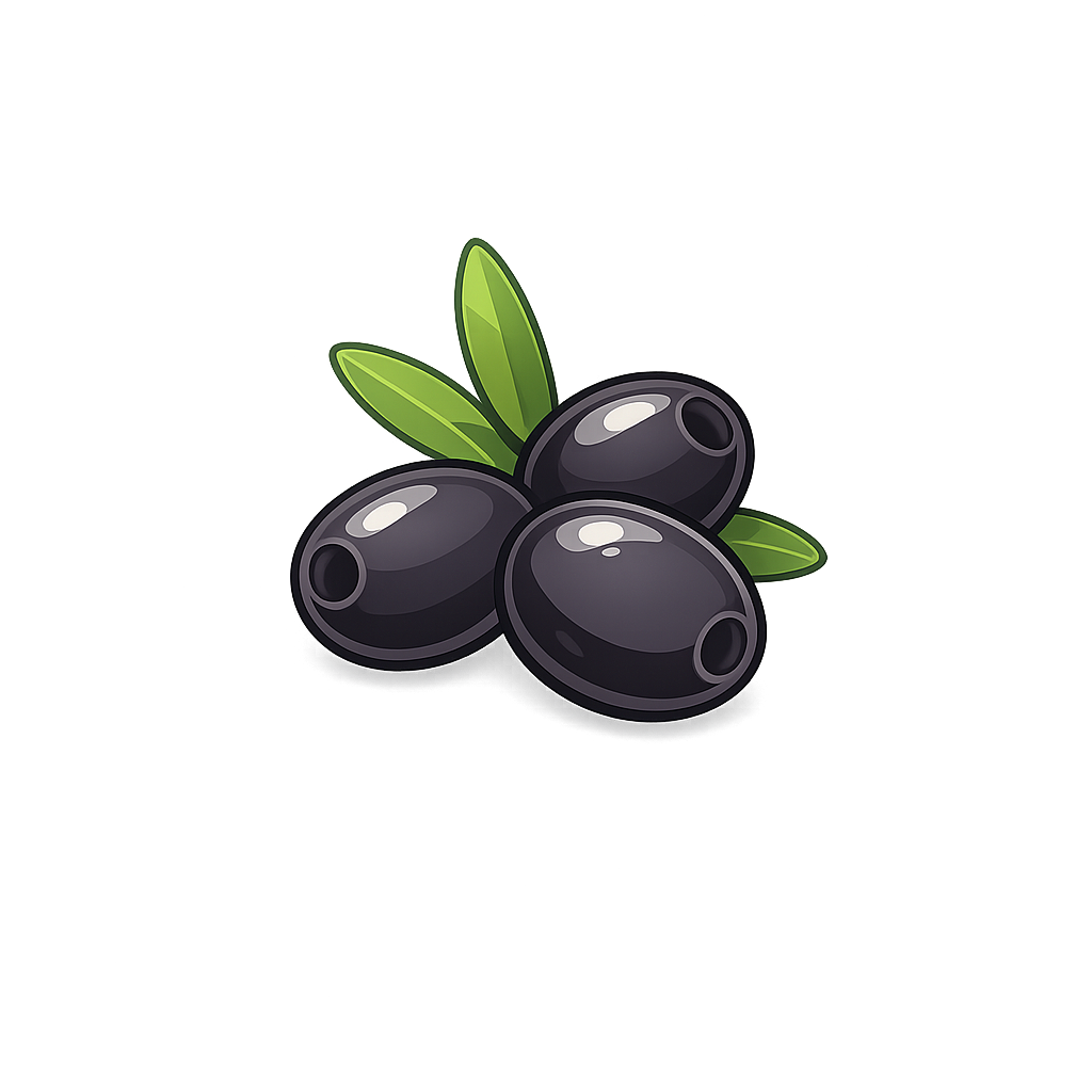 Оливки чёрные