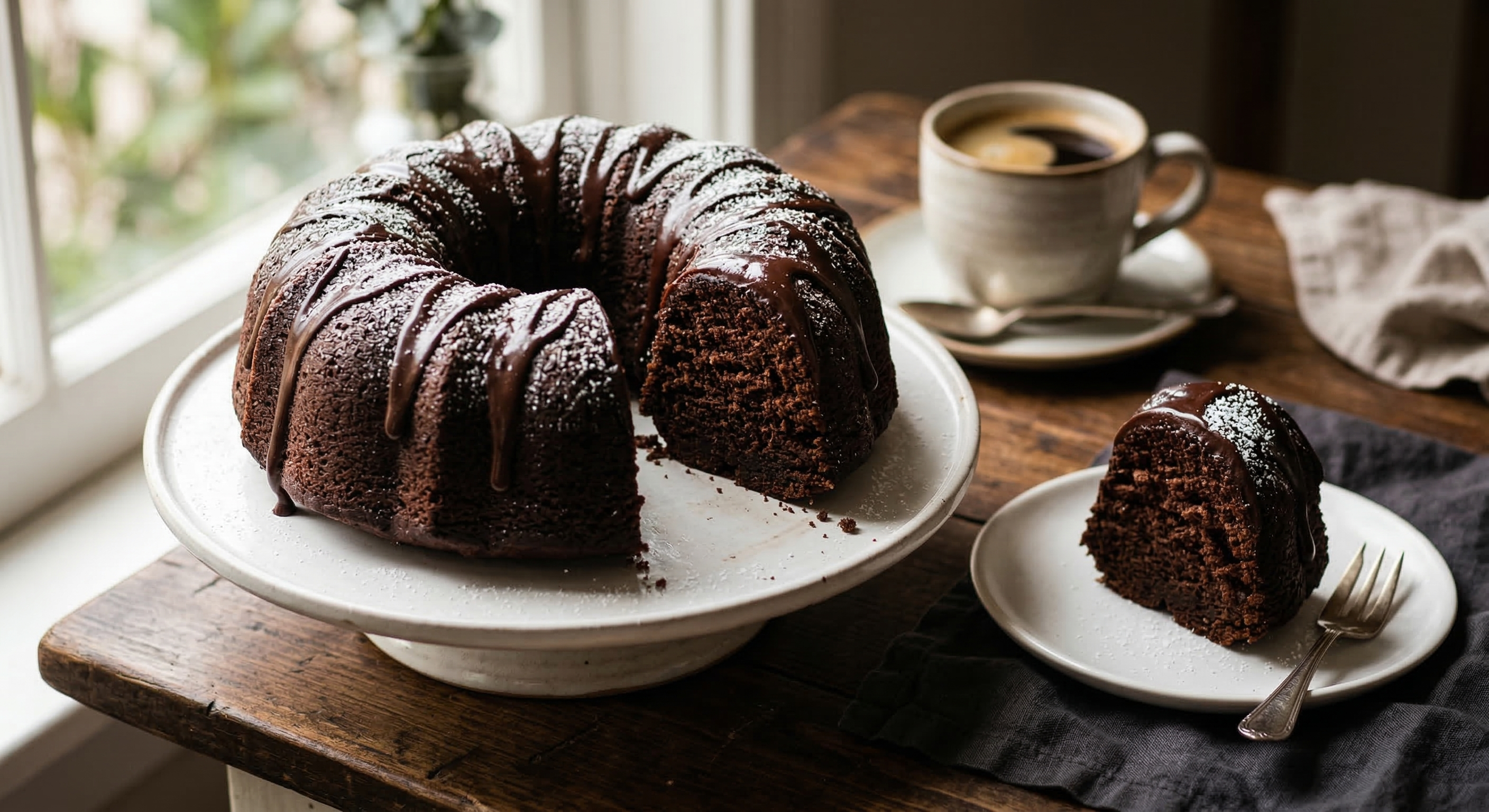 Шоколадный кекс