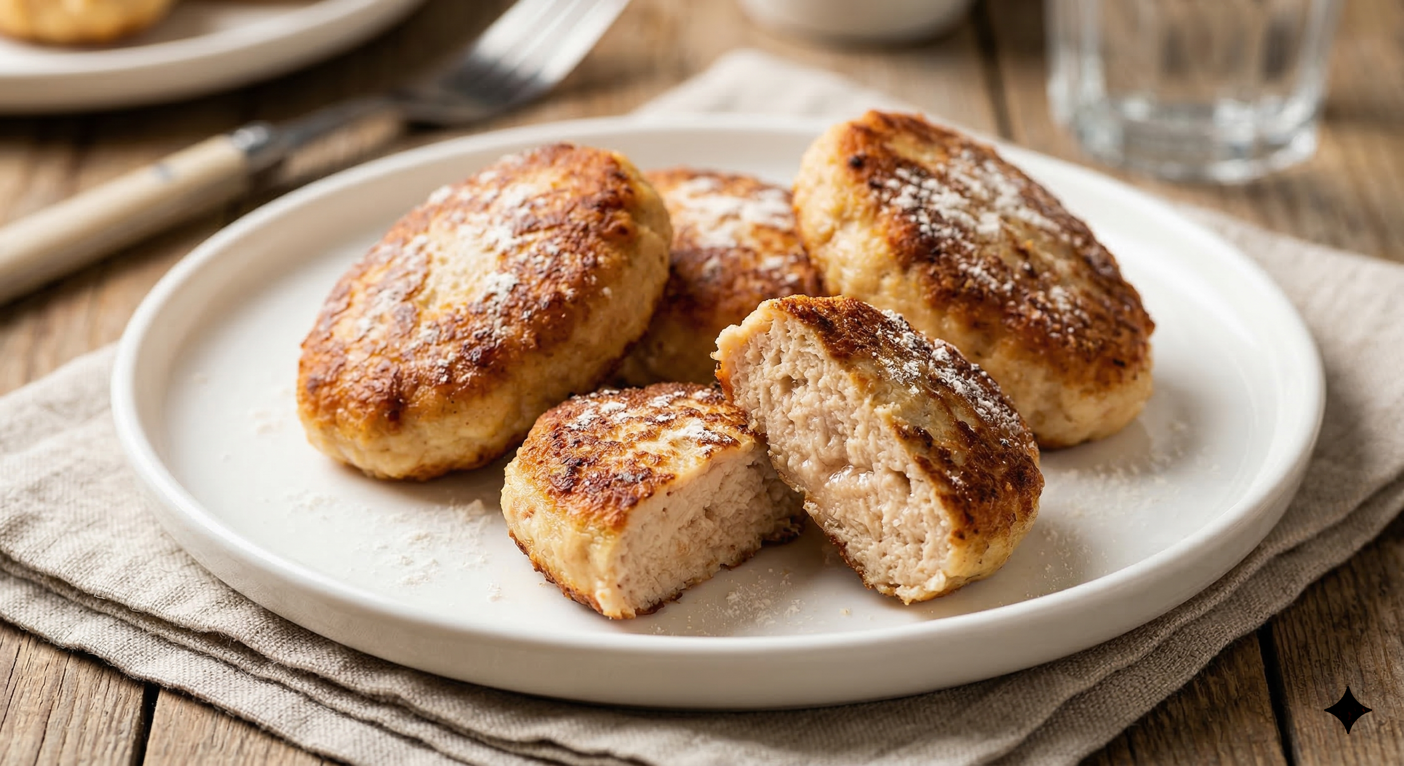 Куриные котлеты из фарша