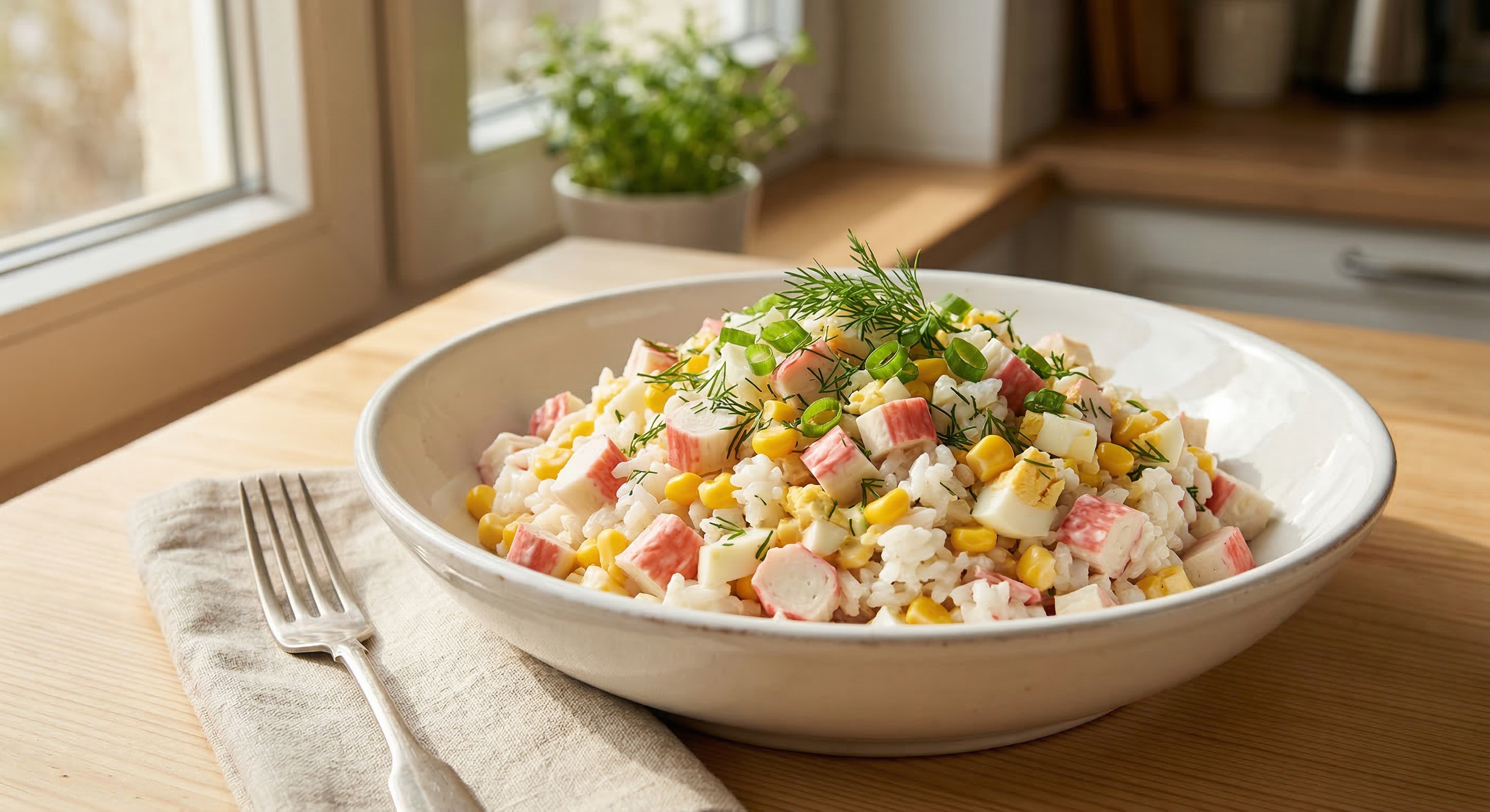 Салат из крабовых палочек