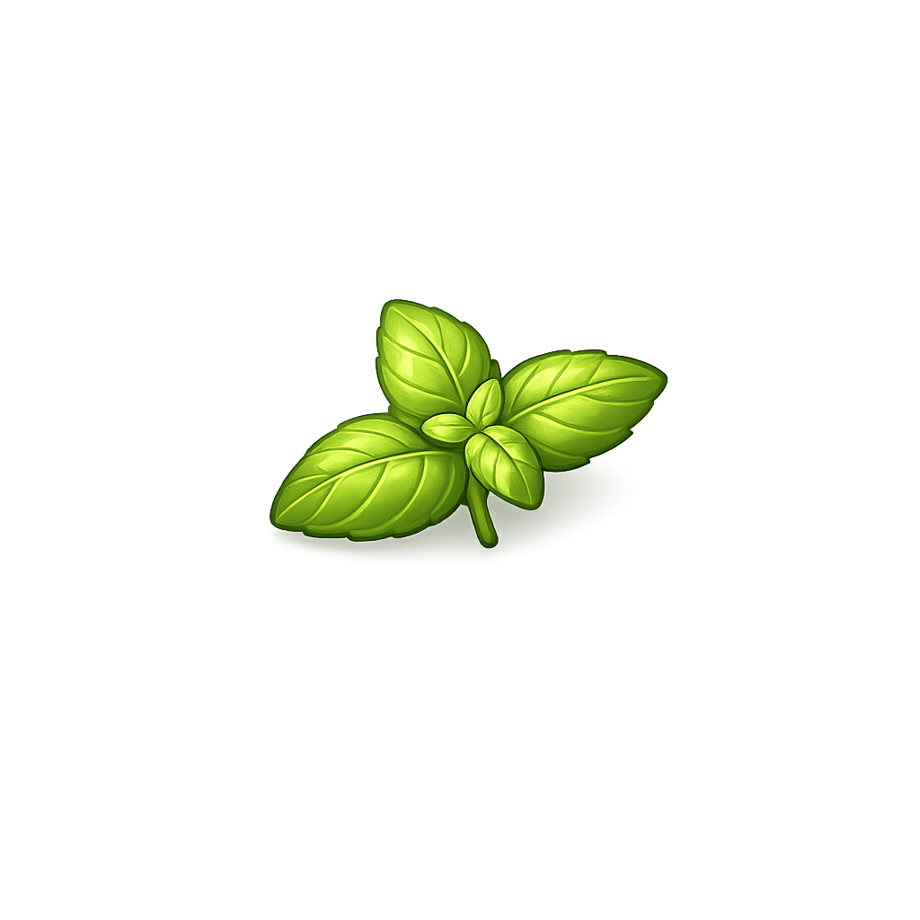 Свежий базилик