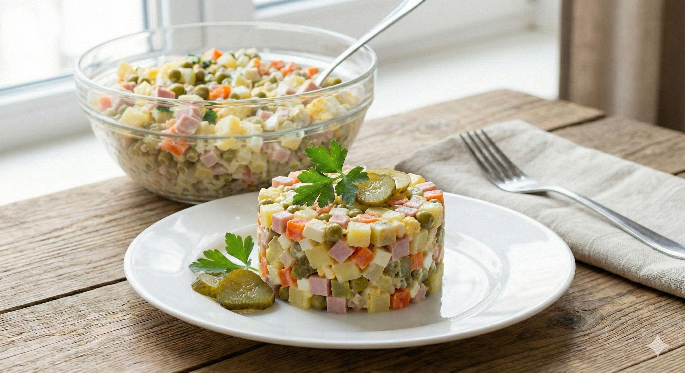 Салат Оливье Классический