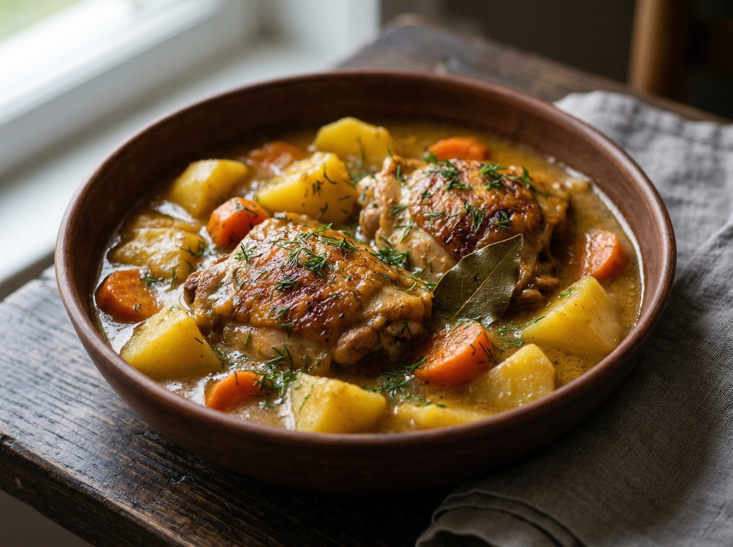 Жаркое из курицы