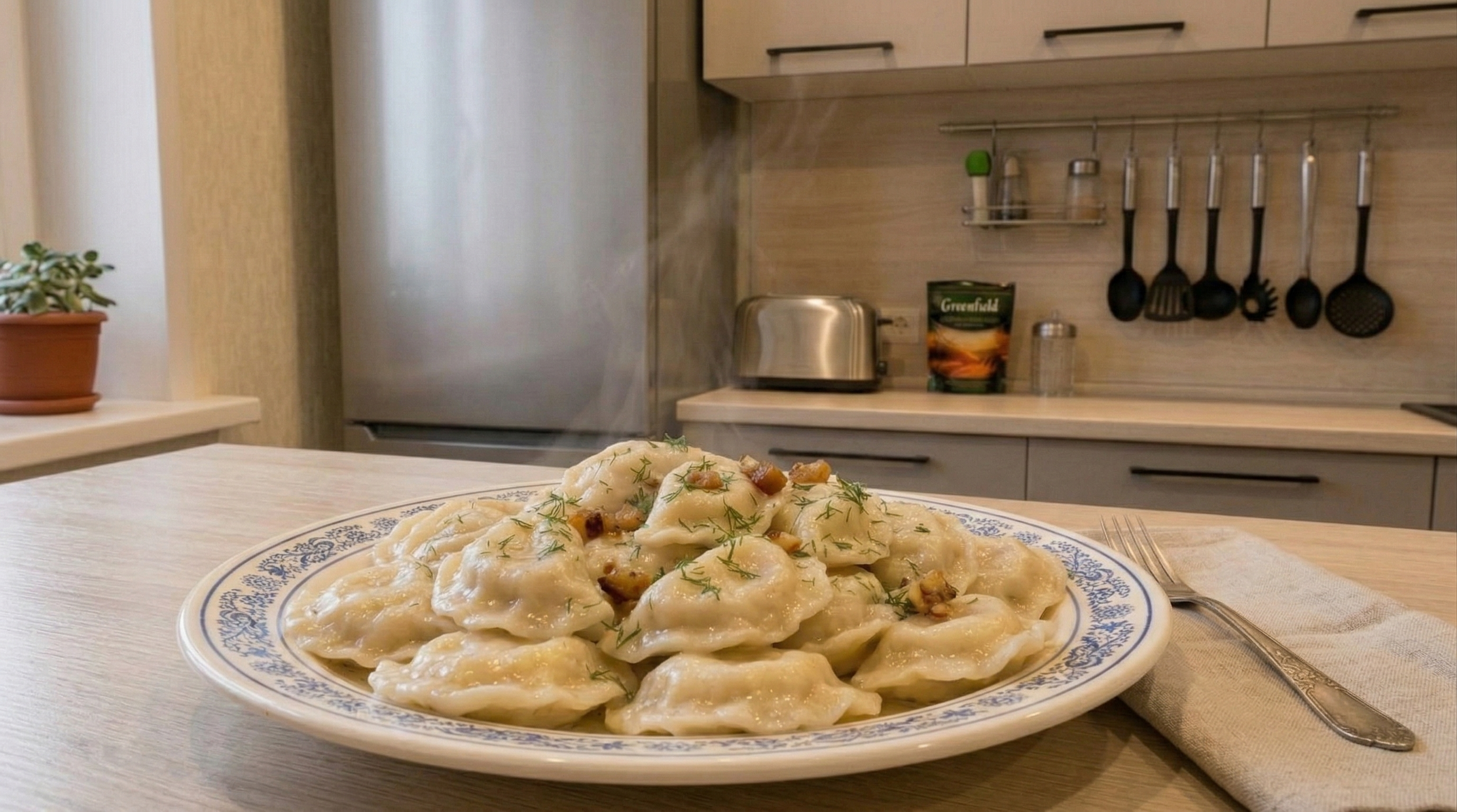 Вареники с картошкой для заморозки — фото 2