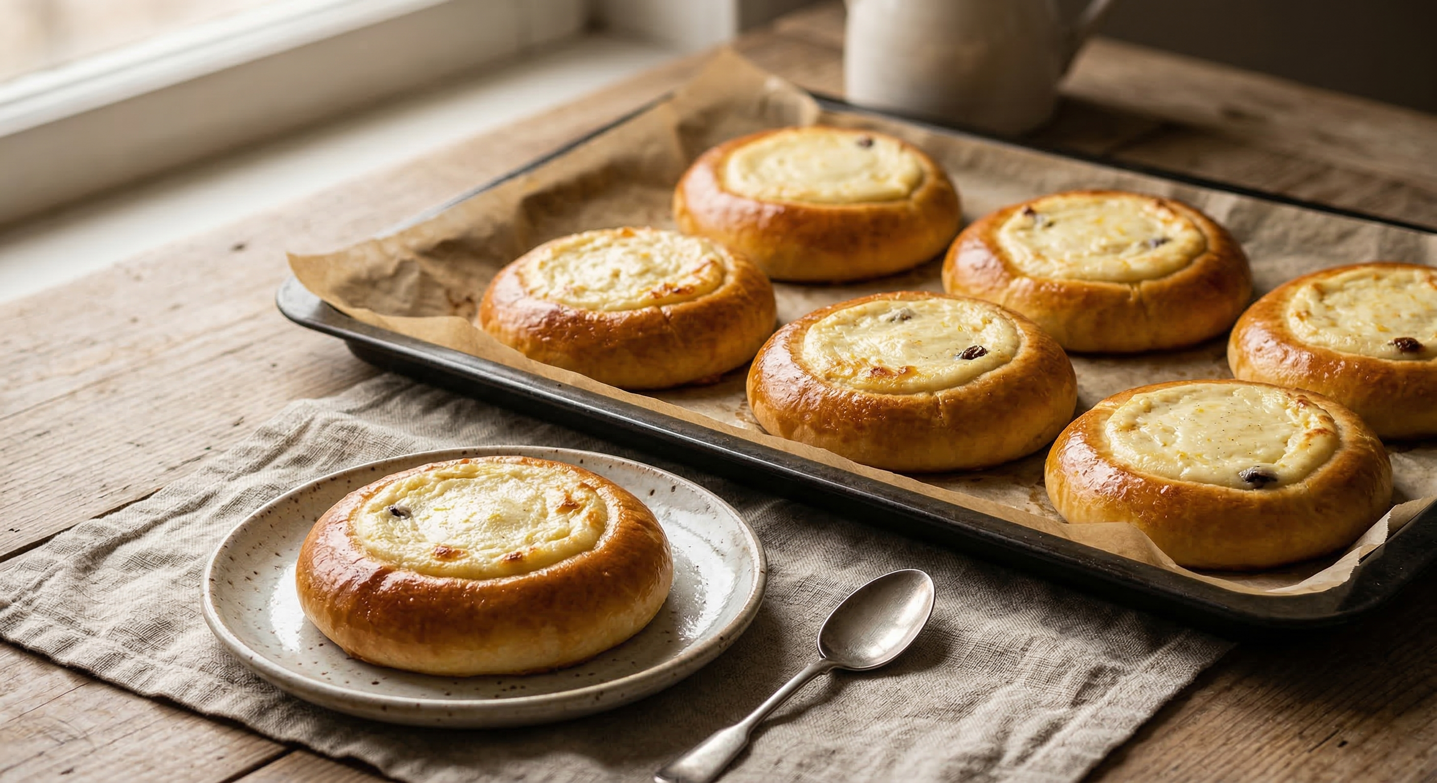 Ватрушки с творогом